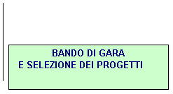 Callout 1: BANDO DI GARA
 E SELEZIONE DEI PROGETTI
